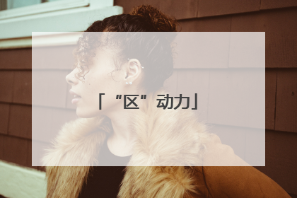 “区”动力