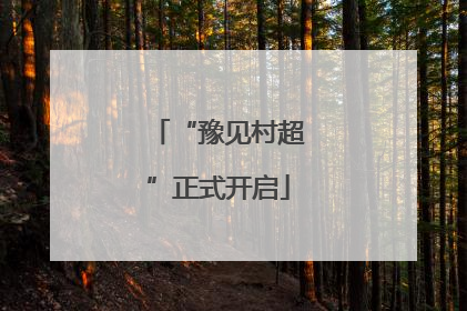 “豫见村超”正式开启