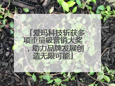 爱玛科技斩获多项重量级营销大奖，助力品牌发展创造无限可能