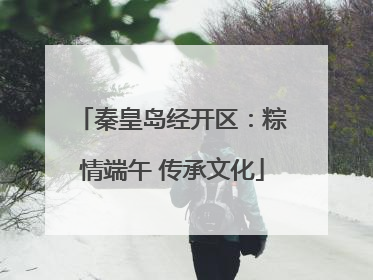 秦皇岛经开区：粽情端午 传承文化