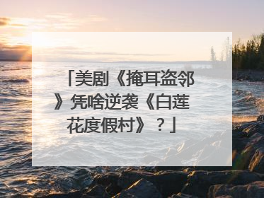 美剧《掩耳盗邻》凭啥逆袭《白莲花度假村》？