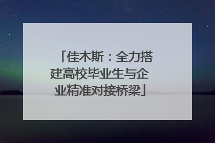佳木斯：全力搭建高校毕业生与企业精准对接桥梁