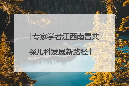 专家学者江西南昌共探儿科发展新路径