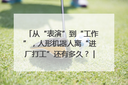 从“表演”到“工作”，人形机器人离“进厂打工”还有多久？｜机器人商业新纪元