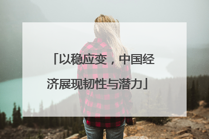以稳应变，中国经济展现韧性与潜力