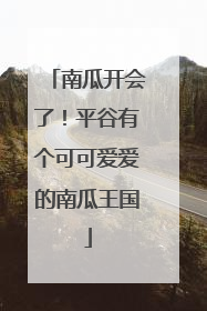 南瓜开会了！平谷有个可可爱爱的南瓜王国