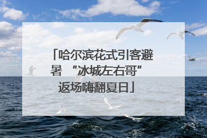 哈尔滨花式引客避暑 “冰城左右哥”返场嗨翻夏日