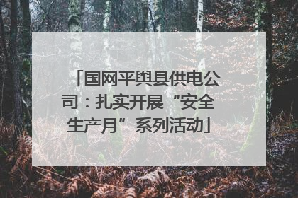 国网平舆县供电公司：扎实开展“安全生产月”系列活动