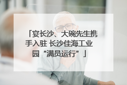 宴长沙、大碗先生携手入驻 长沙佳海工业园“满员运行”