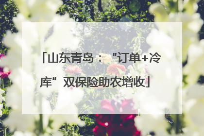 山东青岛：“订单+冷库”双保险助农增收