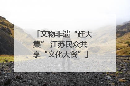 文物非遗“赶大集” 江苏民众共享“文化大餐”