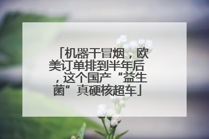 机器干冒烟，欧美订单排到半年后，这个国产“益生菌”真硬核超车