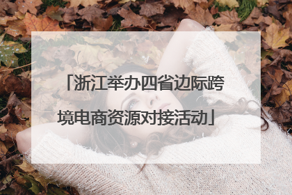 浙江举办四省边际跨境电商资源对接活动