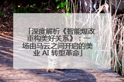 深度解析《智能爆改 重构美好关系》：一场由马云之问开启的美业 AI 转型革命