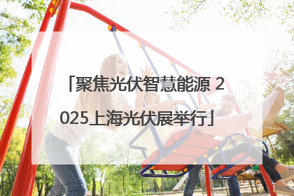 聚焦光伏智慧能源 2025上海光伏展举行