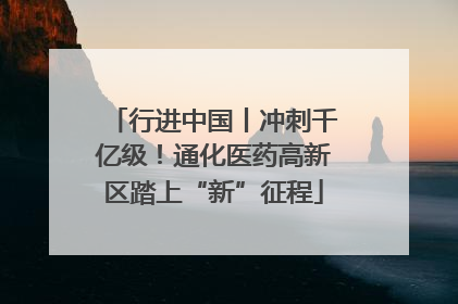 行进中国丨冲刺千亿级！通化医药高新区踏上“新”征程