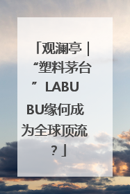 观澜亭｜“塑料茅台”LABUBU缘何成为全球顶流？