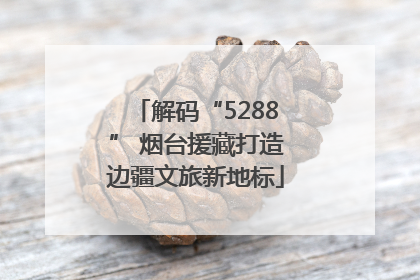 解码“5288” 烟台援藏打造边疆文旅新地标