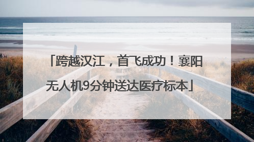 跨越汉江，首飞成功！襄阳无人机9分钟送达医疗标本
