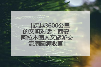跨越3600公里的文明对话：西安-阿拉木图人文旅游交流周圆满收官