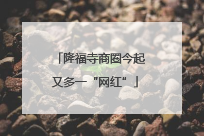 隆福寺商圈今起又多一“网红”