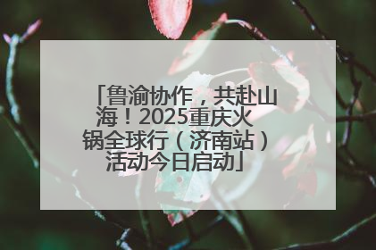 鲁渝协作，共赴山海！2025重庆火锅全球行（济南站）活动今日启动