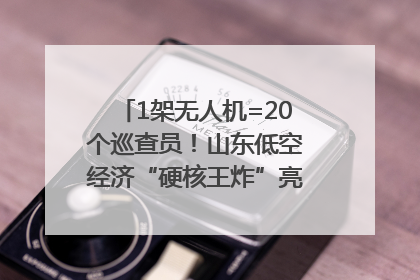 1架无人机=20个巡查员！山东低空经济“硬核王炸”亮相青岛，下一个万亿赛道藏在这里