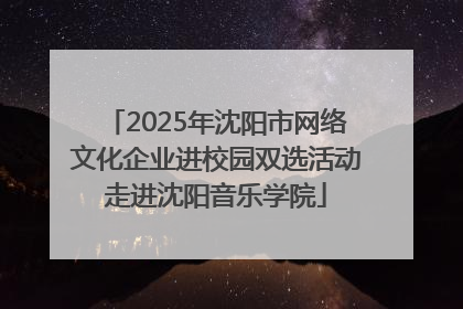 2025年沈阳市网络文化企业进校园双选活动走进沈阳音乐学院