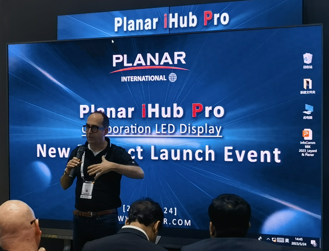 InfoComm Asia | 金沙990Planar全球首发第四代Micro LED智能一体机