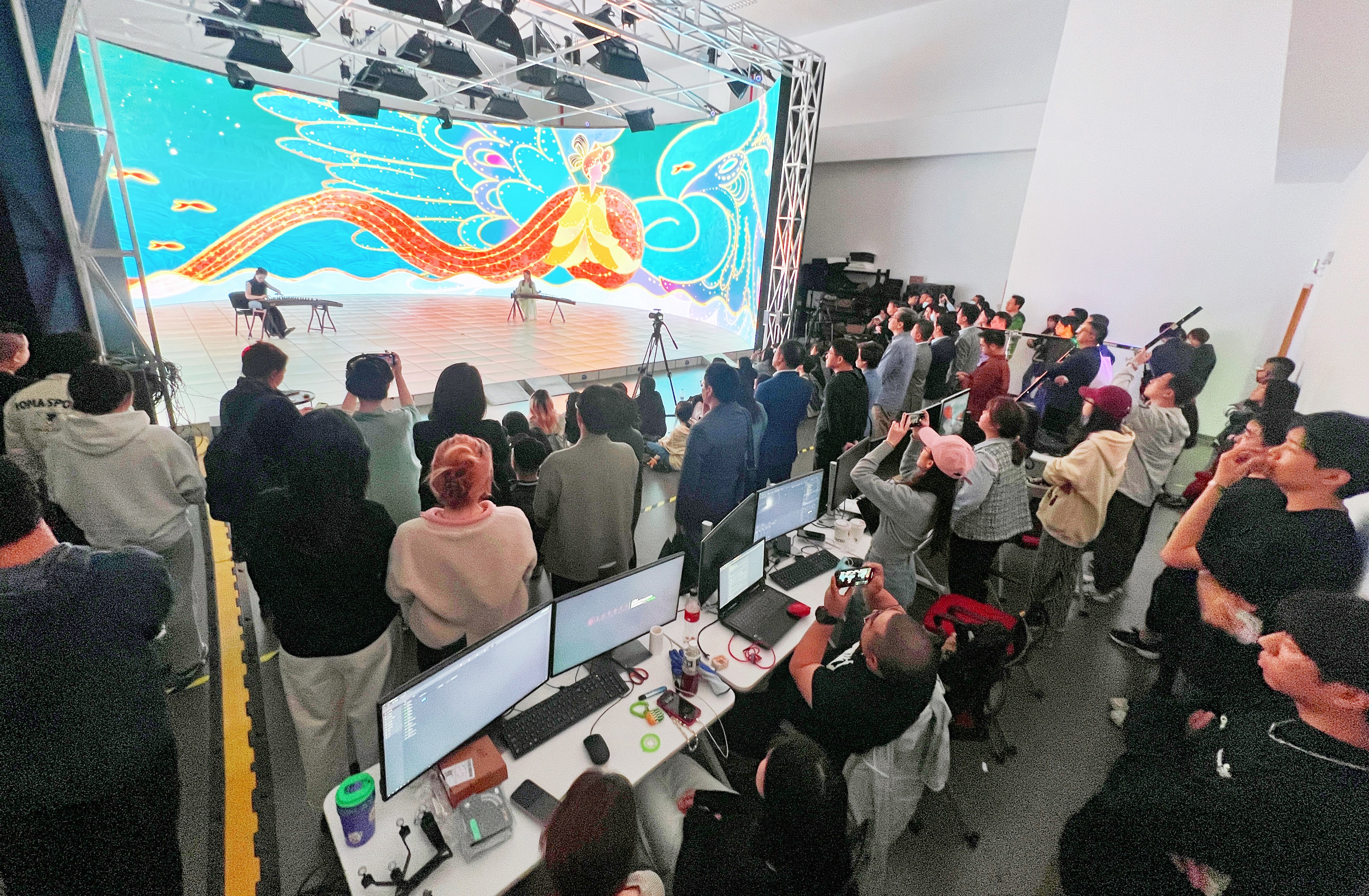 产学研结合 | 金沙990携手上海戏剧学院全面拓展XR虚拟拍摄领域