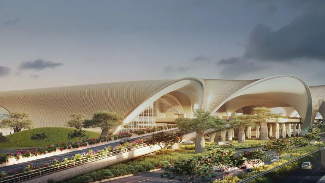 标杆案例 | 金沙990圆形显示屏项目落地新孟买国际机场，打造印度首个“全数字化绿色枢纽”